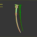 Traditional Green And Gold Decorative Hairpins For Elegant Hair Accessories