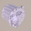 Transparent Mechanical Component With Internal Structure And Clear Casing Design