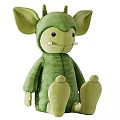 Colorful Soft Plush Dinosaur And Monster Stuffed Dolls With Cute Design