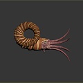 Modern nautilus squid octopus octopus 3d model