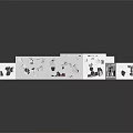 Gallery of Modern Art Gallery Corridor Tower Studio Public Art Gallery 3d model