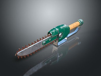 Chainsaw Handheld Chainsaw Gasoline Saw Diesel Saw Chainsaw Wood Logging Tools 3d model