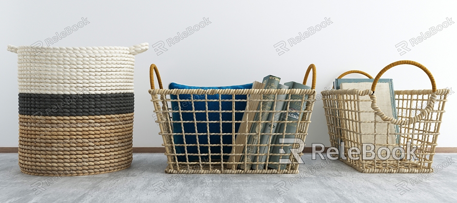 Modern Storage Basket Washing Laundry Storage Basket model