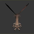 Intricate Dragonfly Inspired Sculpture With Skeleton Like Body And Detailed Wings
