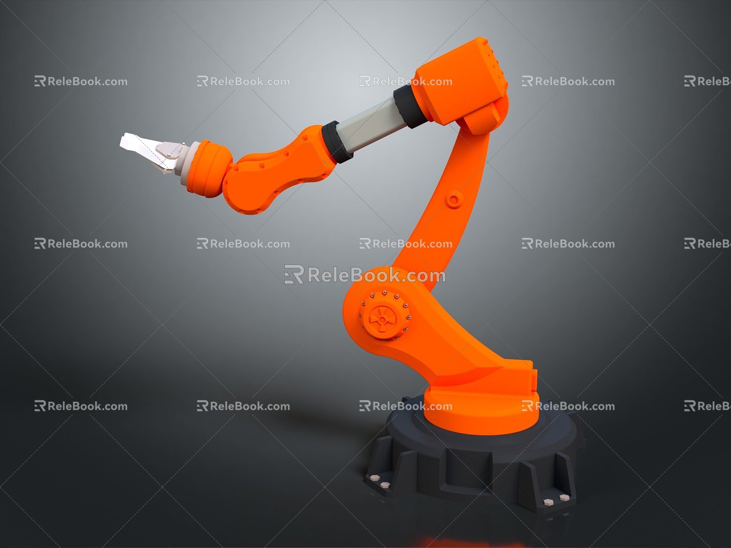 Modern Robot Arm Robot Arm Mechanical Arm Robot Arm Robot Head 3d model