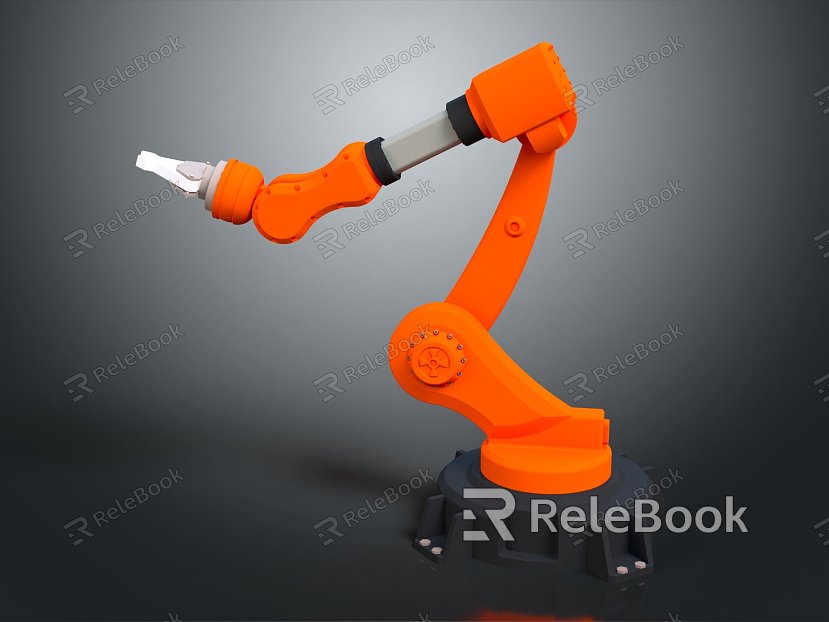 Modern Robot Arm Robot Arm Mechanical Arm Robot Arm Robot Head model