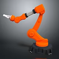 Modern Robot Arm Robot Arm Mechanical Arm Robot Arm Robot Head 3d model