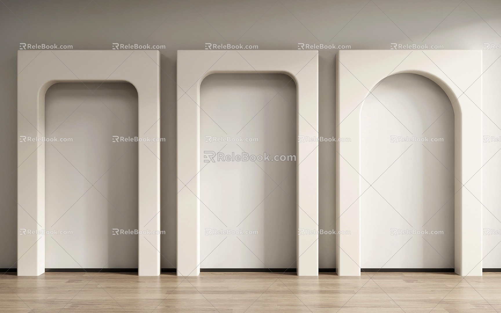 Door cover door arch pass arc arch arc arch French arch 3d model