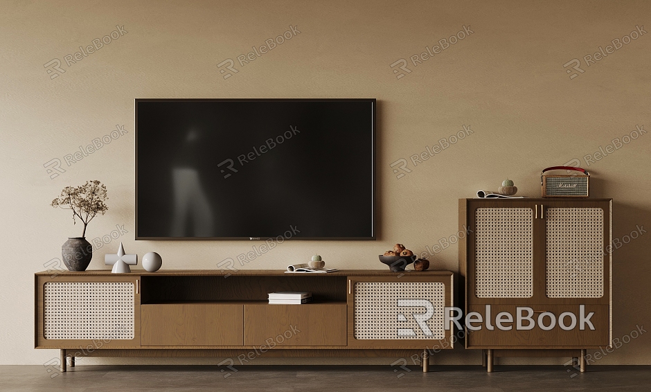 TV Cabinet Side Cabinet model