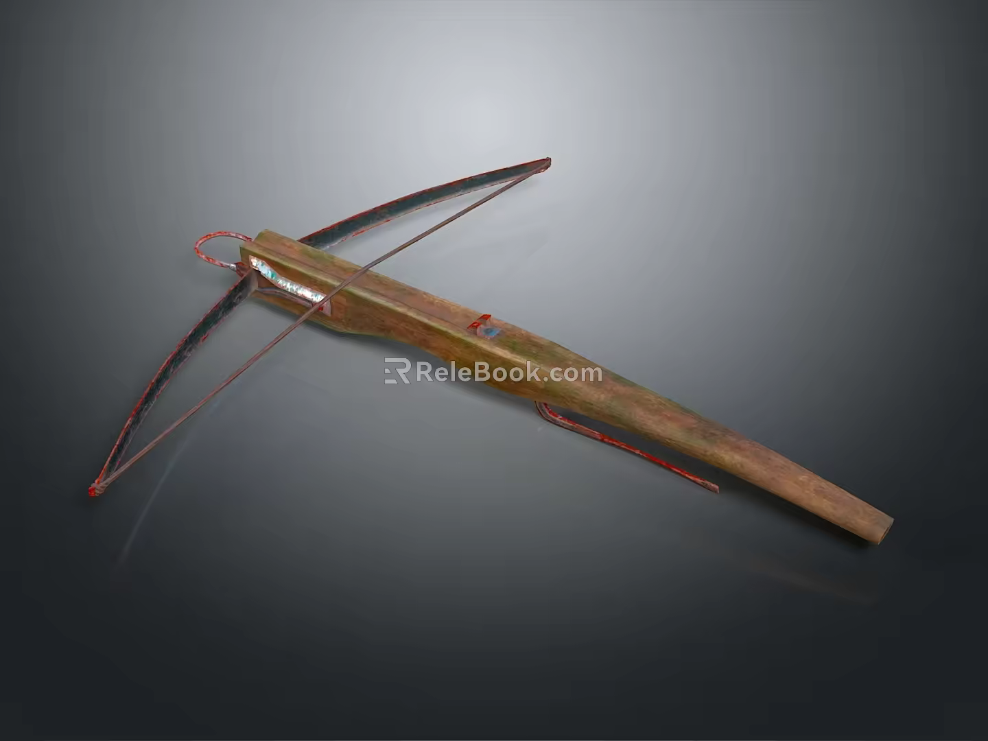 Crossbow Mechanical Crossbow Shift Bow and Arrow Shoot Far Equipment Weapons High-tech Crossbow 3d model