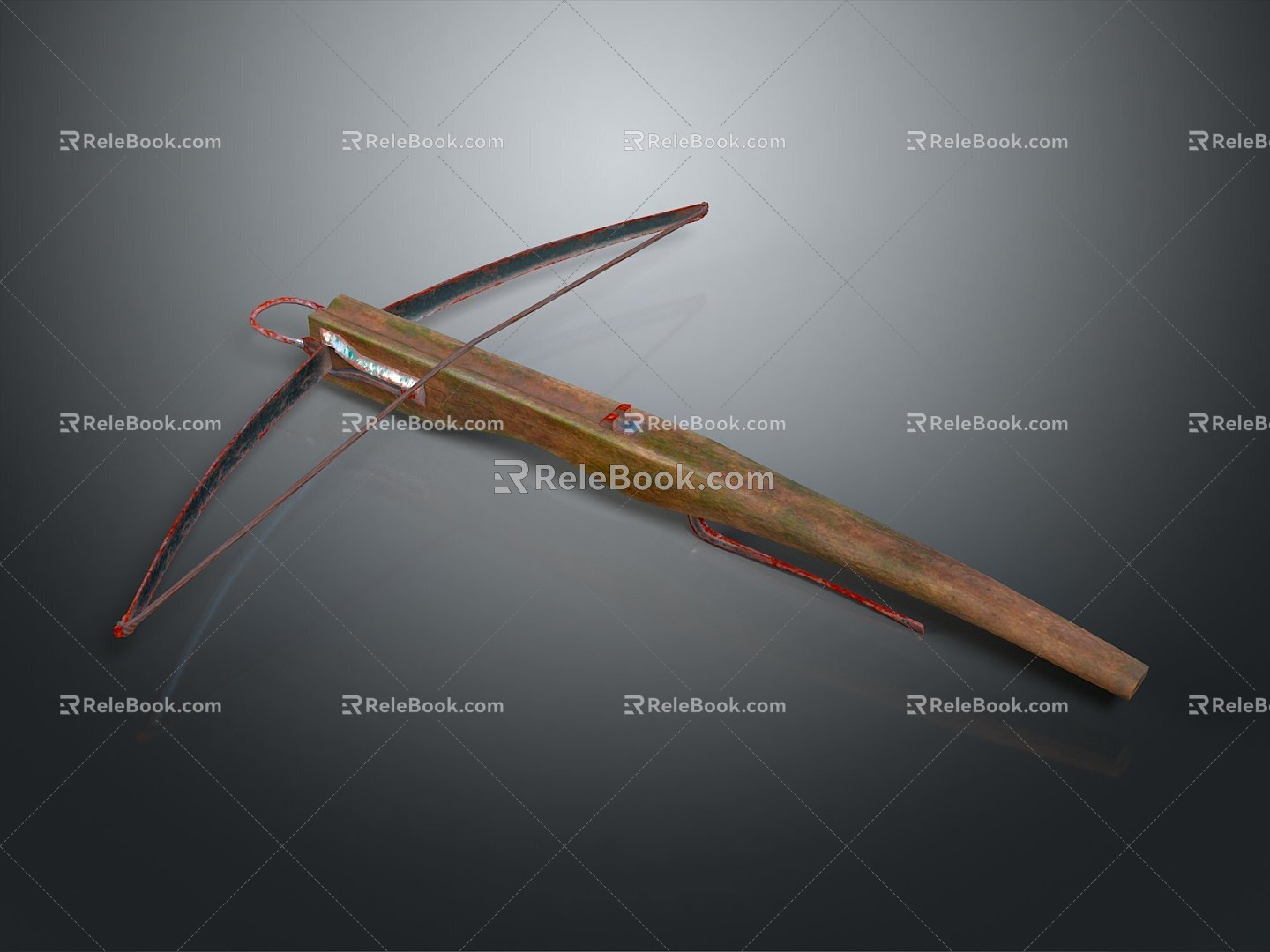 Crossbow Crossbow Crossbow Crossbow Mechanical Crossbow Shift Bow and Arrow Shoot Far Equipment Weapons High-tech Crossbow 3d model