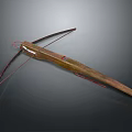 Crossbow Mechanical Crossbow Shift Bow and Arrow Shoot Far Equipment Weapons High-tech Crossbow 3d model