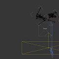 Horned Warrior Game Movie Character In Various Battle Poses With Swords