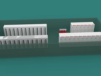 Electric room 3d model