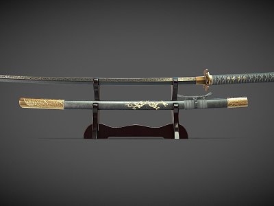 Weapon Samurai Swords model