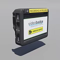 Videobadge Professional Body Worn Camera Recording Video And Audio In Progress