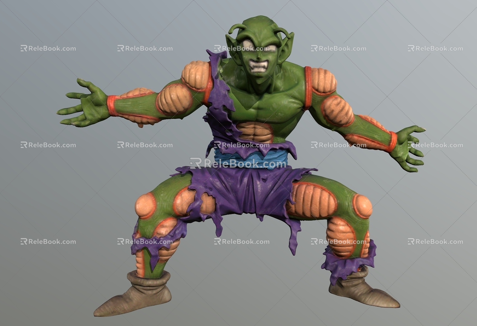 Dragon Ball Character Handmade Bick Demon King Second Dimension Character Handmade 3d model