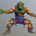 Dragon Ball Character Handmade Bick Demon King Second Dimension Character Handmade 3d model