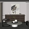 Modern Sideboard 3d model