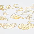 new auspicious cloud moire auspicious cloud moire new auspicious cloud 3d model