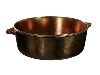 Copper basin metal basin 3d model