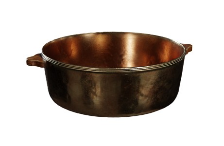 Copper basin metal basin 3d model