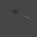 Military Wheeled Trailer Mounted Artillery Gun With Support Structure And Metal Construction