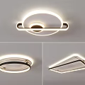 modern ceiling lamp 3d model