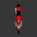 Sleek Ducati Motorcycle With Red Black Body Sporty Frame And Modern Stylish Design