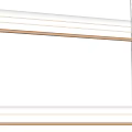 Modern Linear Pendant Light With LED Strip And Wooden Base Design