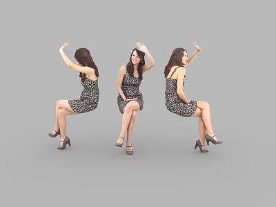 modern woman. 3d model modern woman. 3d model