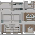 Modern Bunk Beds With Desk Storage And Chair For Bedroom Furniture