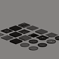 Various Stainless Steel Floor Drains With Square Round Shapes And Grate Designs