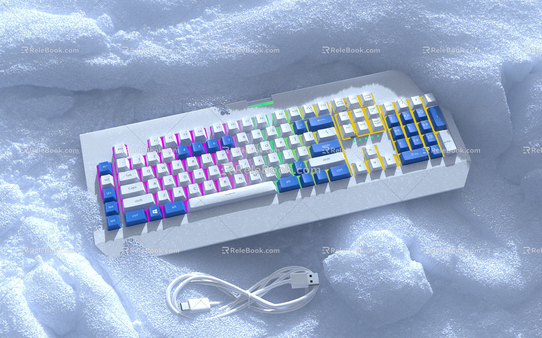 Digital Products Snow Keyboard model