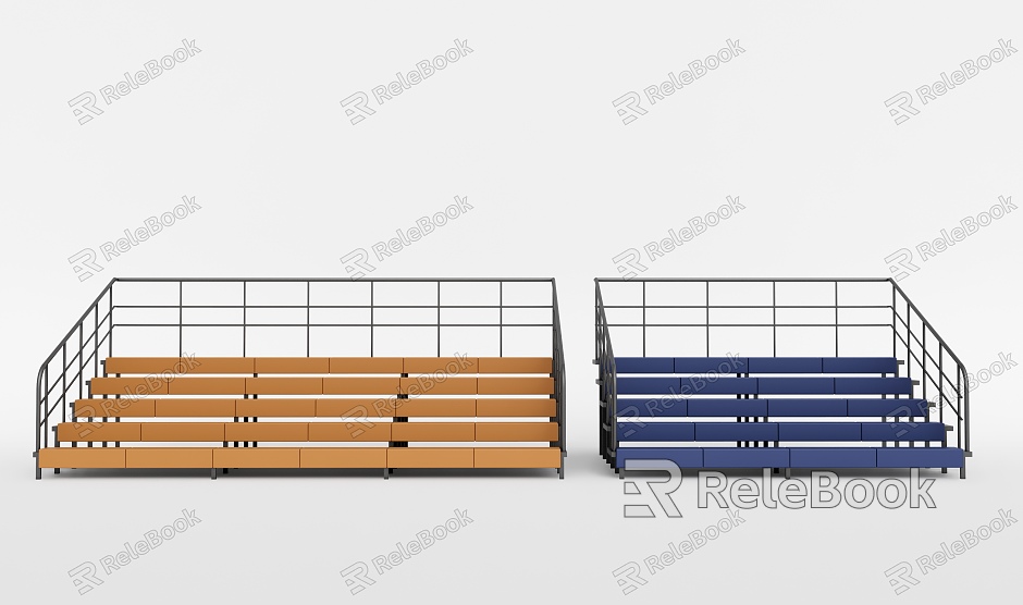 Modern Race Seats Audience Seats model