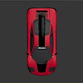 Pink McLaren Sports Car With Sleek Body And Black Accents On Reflective Surface