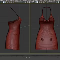 Sheer Mesh Sling Dress For Women With Fitted Style And Sheer Fabric Design
