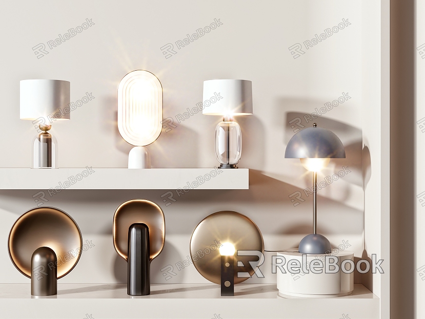 Modern table lamp model