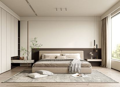 Modern Bedroom 3d model