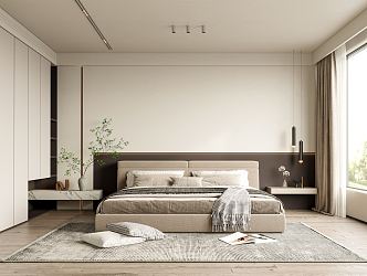 Modern Bedroom 3d model