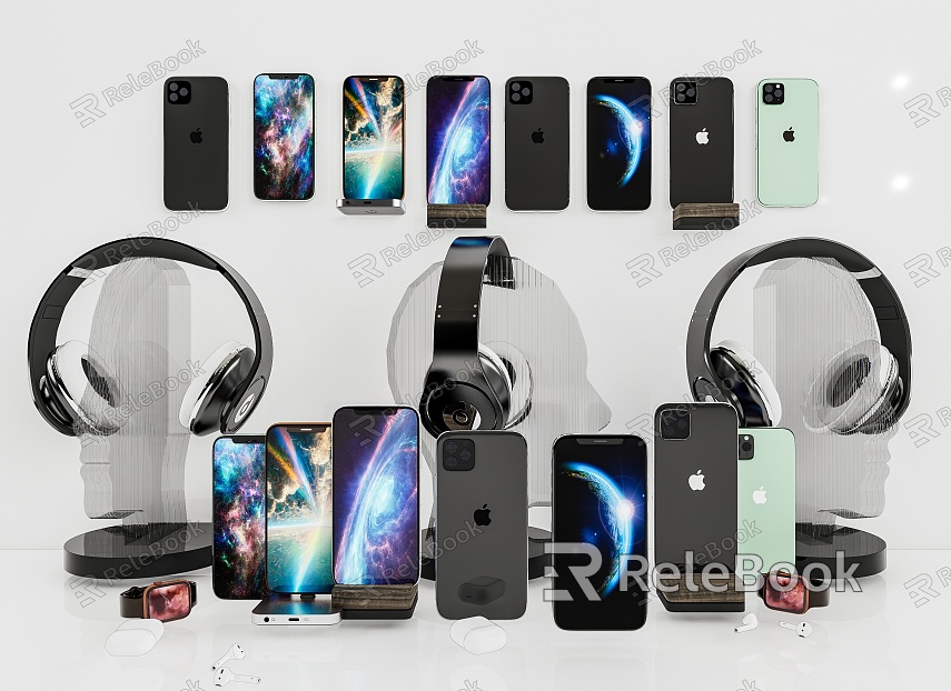 Modern apple phone IPHONE11 Iphone12 Iphone13 apple headset airpods model