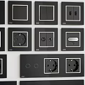 Modern Switch Socket 3d model