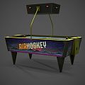 air hockey 3d model