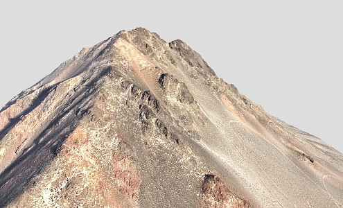 Mountain Range Peak 3d model