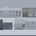 Industrial Equipment Including Electrical Control Panels And Metal Enclosures For Industrial Use