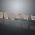 Wooden Louvered Window Blinds With Six Different Design Styles For Home Decor