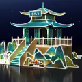 Event Meichen Pin Point 3d model