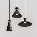 Modern chandelier combination 3d model