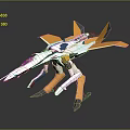 Mech Warrior Mech Soldier Machine Battlearm Mechanical Battlearm Machine Fighter Robot 3d model