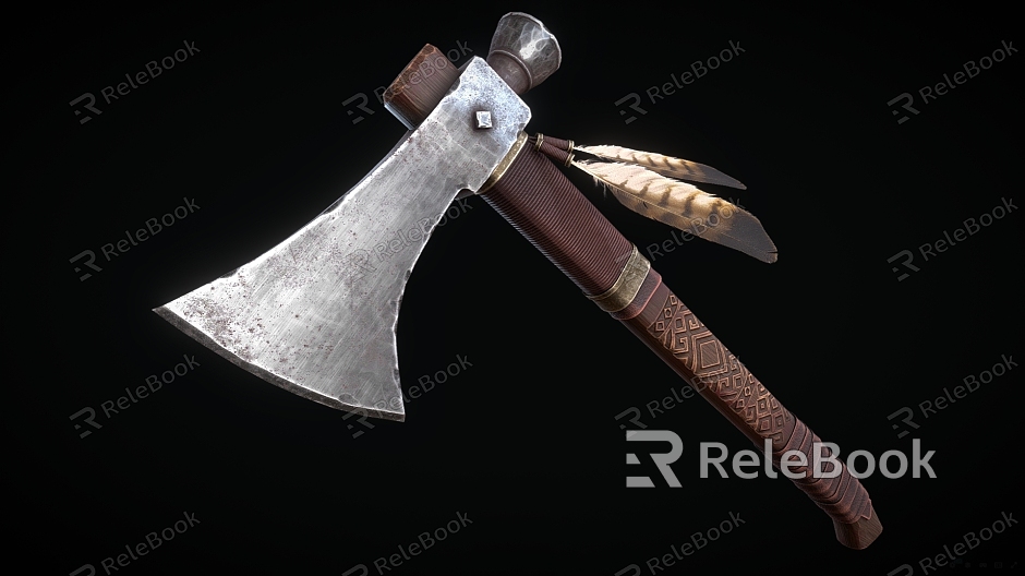 Modern Tomahawk Axe Axe Game Axe model